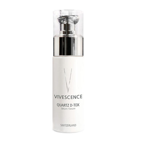 Vivescence Quartz D-Tox Serum on white background