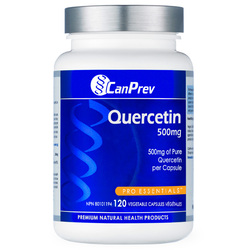 Quercetin on white background