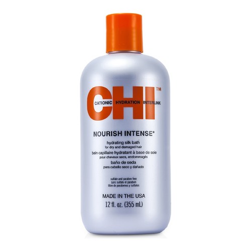 CHI Nourish Intense Hydrating Silk Bath (For Dry and Damaged Hair), 355ml/12 fl oz CHI Nourish Intense Hydrating Silk Bath (For Dry and Damaged Hair) on white background