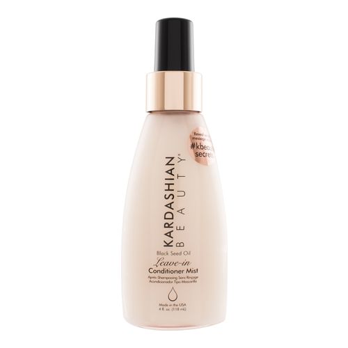 Kardashian Beauty Black Seed Oil Leave-in Conditioner Mist, 118ml/4 fl oz Kardashian Beauty Black Seed Oil Leave-in Conditioner Mist on white background