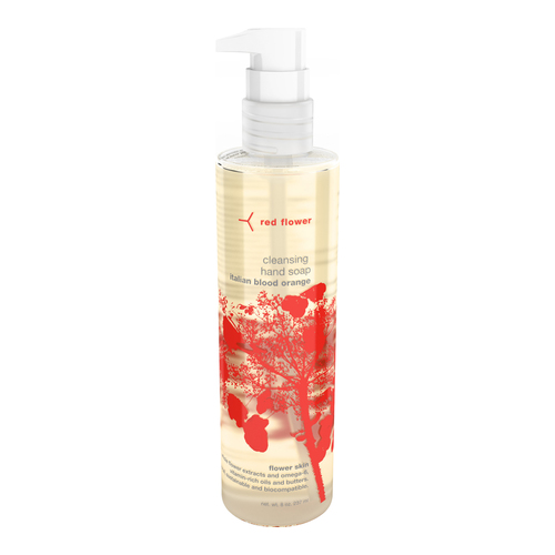 Red Flower Hand Soap - Italian Blood Orange, 227g/8 oz Red Flower Hand Soap - Italian Blood Orange on white background