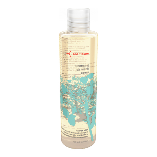 Red Flower Cleansing Hair Wash - French Lavender, 237ml/8 fl oz Red Flower Cleansing Hair Wash - French Lavender on white background