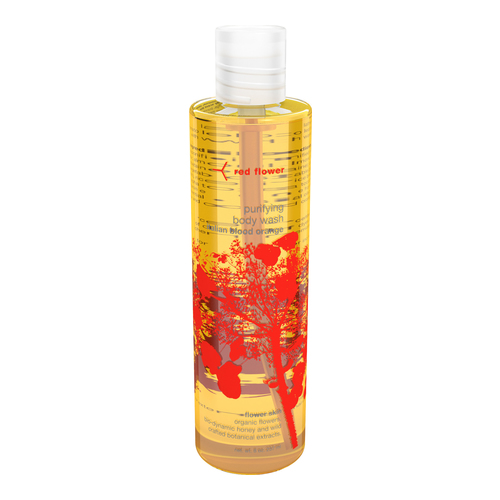 Red Flower Purifying Body Wash - Wanderlust, 237ml/8 fl oz Red Flower Purifying Body Wash - French Lavender on white background