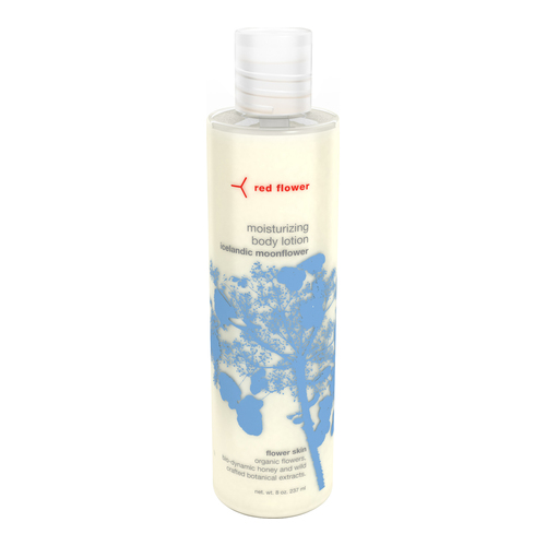 Red Flower Moisturizing Body Lotion - Moroccan Rose, 237ml/8 fl oz Red Flower Moisturizing Body Lotion - French Lavender on white background