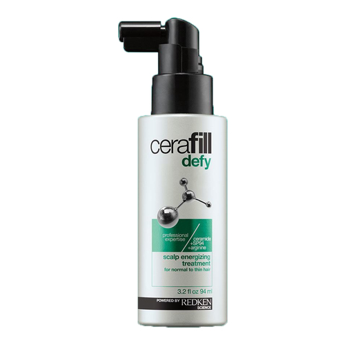 Redken Cerafill Defy Scalp Energizing Treatment for Normal to Thin Hair, 95ml/3.2 fl oz