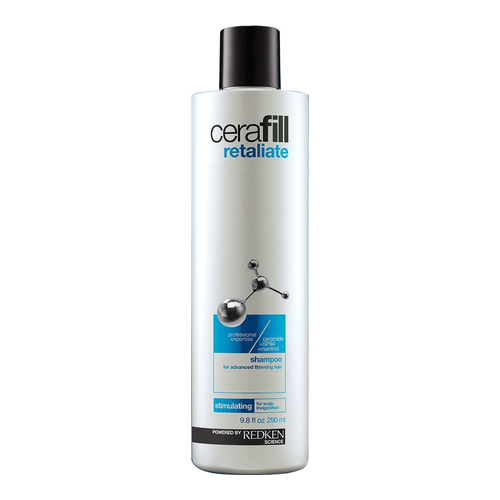Redken Cerafill Retaliate Shampoo Advanced Thinning Hair, 290ml/9.8 fl oz Redken Cerafill Retaliate Shampoo Advanced Thinning Hair on white background