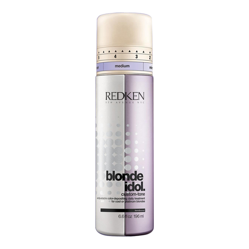 Redken Blonde Idol Custom-Tone Conditioner - Gold, 196ml/6.6 fl oz Redken Blonde Idol Custom-Tone Conditioner - Gold on white background
