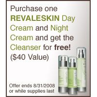 Revaleskin  on white background