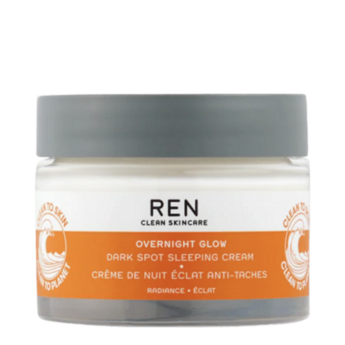 Ren Radiance Overnight Glow Dark Spot Sleeping Cream, 30ml/1 fl oz Ren Radiance Overnight Glow Dark Spot Sleeping Cream on white background