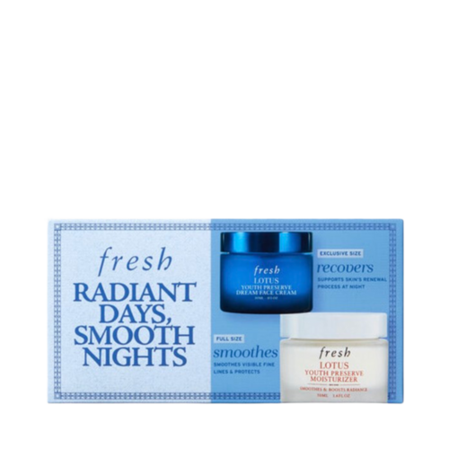 Fresh Radiant Days, Smooth Nights, 1 set Fresh Radiant Days, Smooth Nights on white background