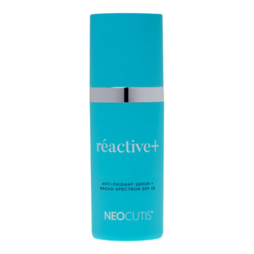NeoCutis ReACTIVE Antioxidant Serum + Broad Spectrum SPF 45, 30ml/1 fl oz NeoCutis ReACTIVE Antioxidant Serum + Broad Spectrum SPF 45 on white background