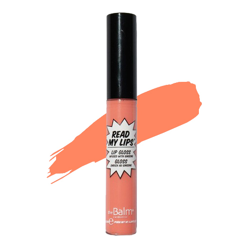 theBalm Read My Lips Lip Gloss - Va va voom, 6.5ml/0.2 fl oz theBalm Read My Lips Lip Gloss - Bam on white background