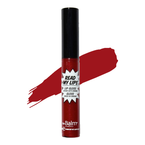 theBalm Read My Lips Lip Gloss - Va va voom, 6.5ml/0.2 fl oz theBalm Read My Lips Lip Gloss - Bam on white background
