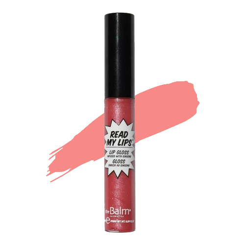 theBalm Read My Lips Lip Gloss - Va va voom, 6.5ml/0.2 fl oz theBalm Read My Lips Lip Gloss - Bam on white background
