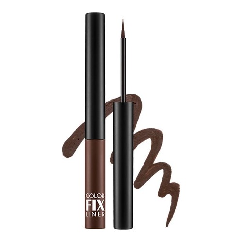 MISSHA Real Proof Color Fix Liner - Matt Brown, 2g/0.1 oz MISSHA Real Proof Color Fix Liner - Angel Gold on white background