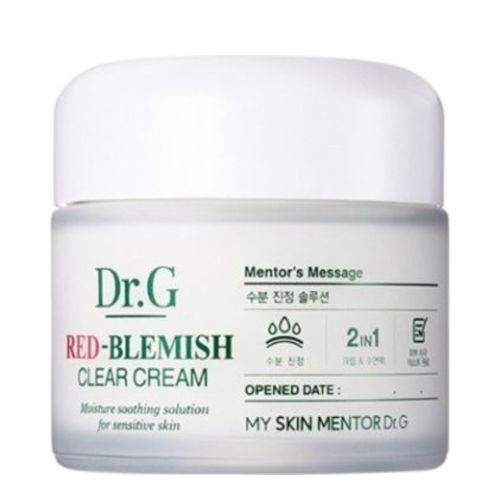 Dr G Red Blemish Clear Soothing Cream, 70ml/2.4 fl oz Dr G Red Blemish Clear Soothing Cream on white background