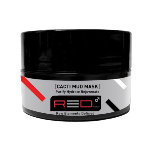 Rhonda Allison Red Method Cacti Mud Mask, 60ml/2 fl oz
