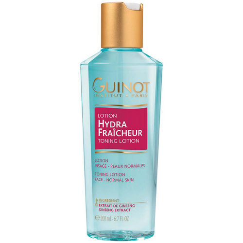 Guinot Refreshing Toning Lotion on white background