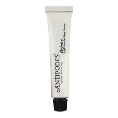Antipodes Rejoice Light Facial Day Cream on white background