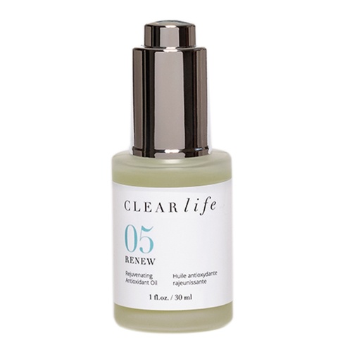 CLEARlife Renew 05 Rejuvinating Antioxidant Oil on white background