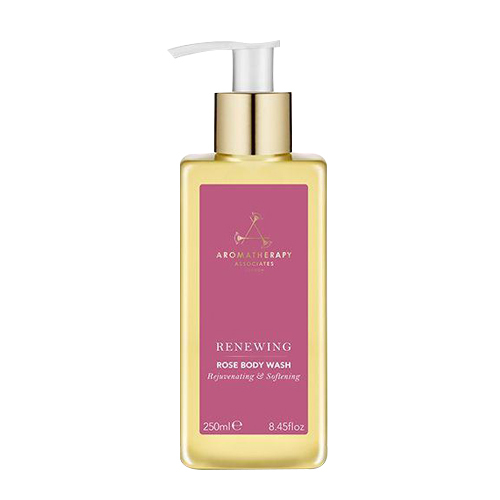 Aromatherapy Associates Renewing Rose Body Wash on white background