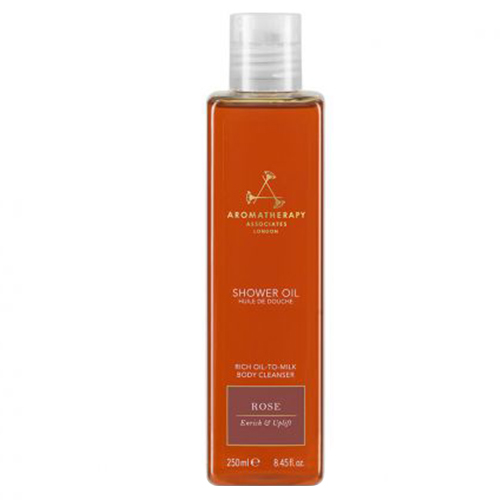 Aromatherapy Associates Renewing Rose Shower Oil, 250ml/8.45 fl oz Aromatherapy Associates Renewing Rose Shower Oil on white background