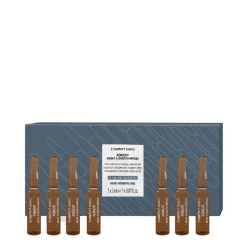comfort zone Renight Bright and Smooth Ampoules, 7 x 2ml/0.07 fl oz