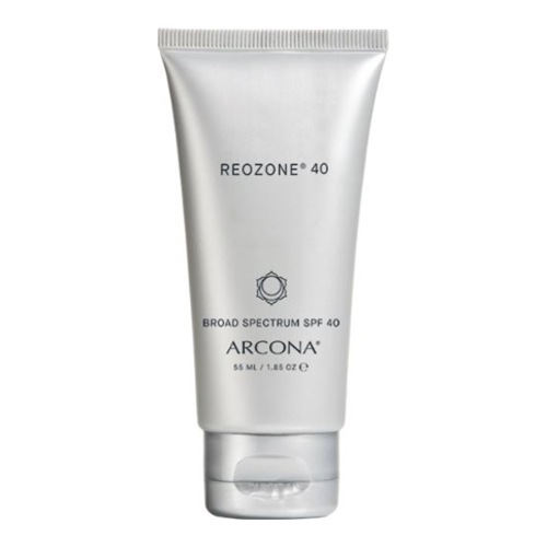 Arcona Reozone SPF 40 on white background