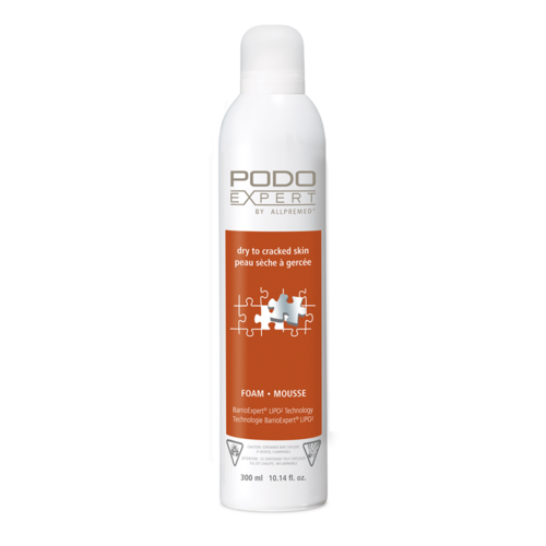 Podoexpert by Allpremed  Repair FoamCream - Dry to Cracked Skin Foam, 300ml/10.1 fl oz