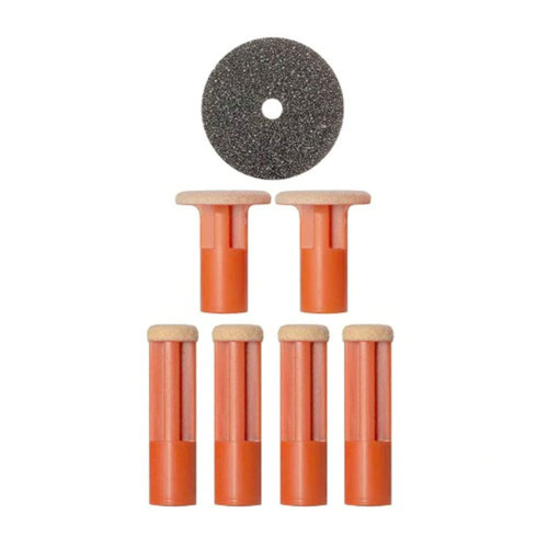 PMD  Replacement Discs - Orange (Coarse), 6 pieces