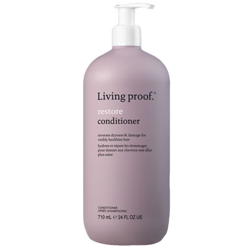 Living Proof Restore Conditioner, 710ml/24 fl oz Living Proof Restore Conditioner on white background