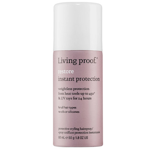 Living Proof Restore Instant Protection on white background