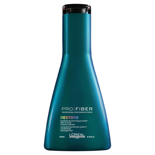 L'oreal Professional Paris Pro Fiber Restore Conditioner, 200ml/6.8 fl oz Loreal Professional Paris Pro Fiber Restore Conditioner on white background