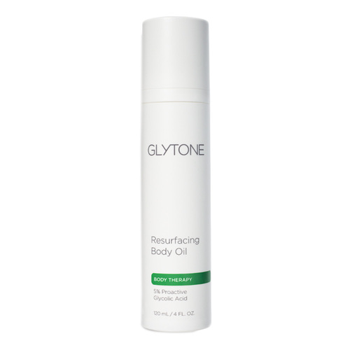Glytone Resurfacing Body Oil on white background