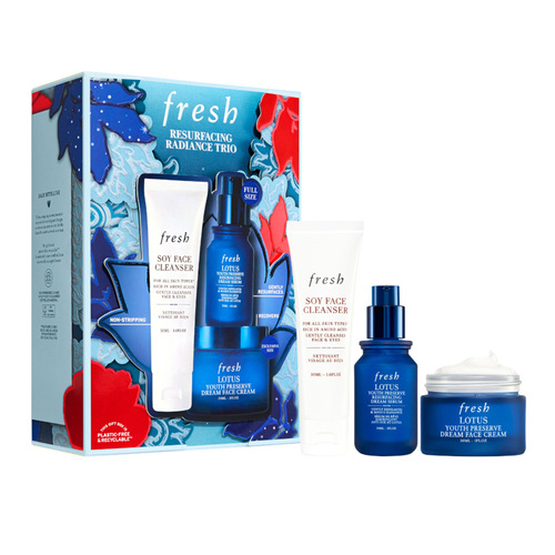 Fresh Resurfacing Radiance Gift Set Trio, 1 set Fresh Resurfacing Radiance Gift Set Trio on white background