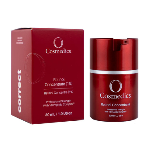 O Cosmedics Retinol Concentrate, 30ml/1 fl oz O Cosmedics Retinol Concentrate on white background