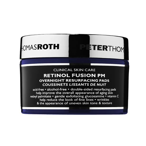 Peter Thomas Roth Retinol Fusion PM Overnight Resurfacing Pads on white background