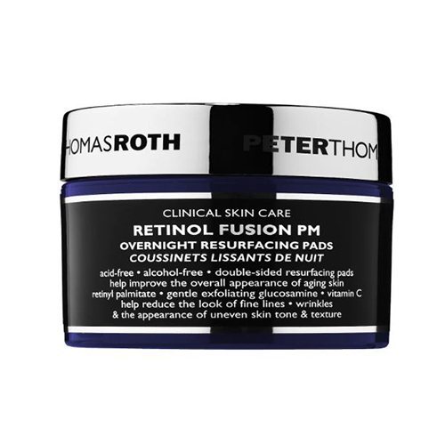 Peter Thomas Roth Retinol Fusion PM Overnight Resurfacing Pads, 30 sheets Peter Thomas Roth Retinol Fusion PM Overnight Resurfacing Pads on white background