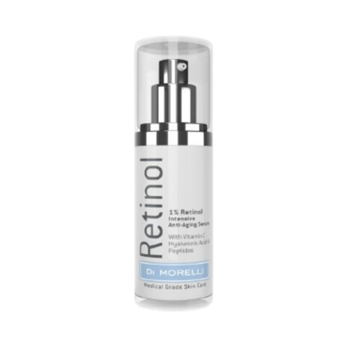 Di Morelli Retinol Serum 1% on white background