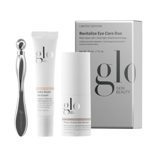 Glo Skin Beauty Revitalize Eye Care Duo on white background