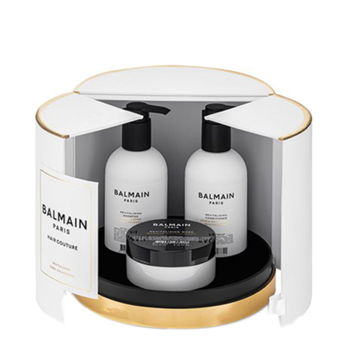 BALMAIN Paris Hair Couture Revitalizing Care, 1 set BALMAIN Paris Hair Couture Revitalizing Care on white background