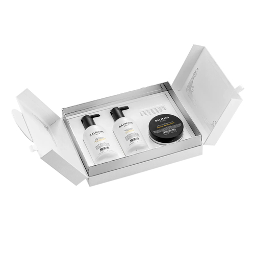 BALMAIN Paris Hair Couture Revitalizing Care Set, 1 set BALMAIN Paris Hair Couture Revitalizing Care Set on white background