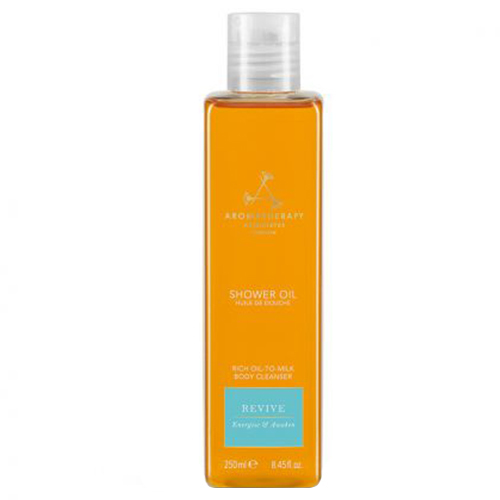 Aromatherapy Associates Revive Shower Oil, 250ml/8.45 fl oz Aromatherapy Associates Revive Shower Oil on white background