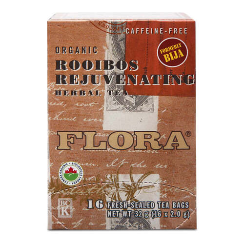 Flora Rooibos Rejuvenating, 16 x 2g/0.07 oz Flora Rooibos Rejuvenating on white background