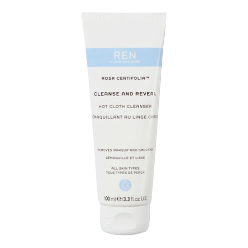 Ren Rosa Centifolia Cleanse and Reveal Hot Cloth Cleanser, 100ml/3.3 fl oz