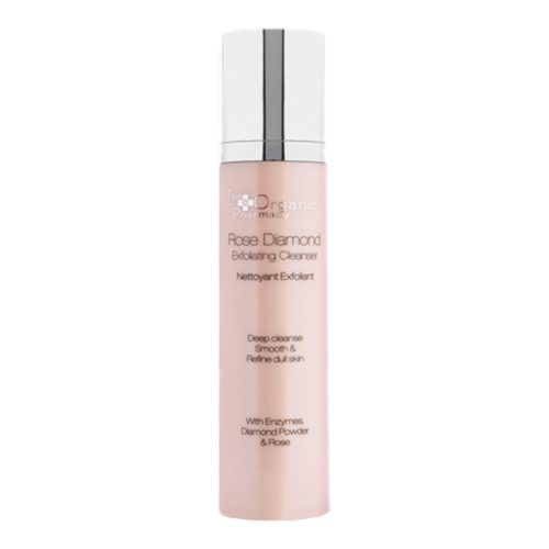 The Organic Pharmacy Rose Diamond Exfoliating Cleanser, 120ml/4.1 fl oz The Organic Pharmacy Rose Diamond Exfoliating Cleanser on white background