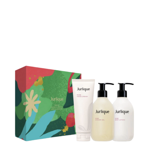 Jurlique Rose Hand and Body Indulgence, 1 set Jurlique Rose Hand and Body Indulgence on white background