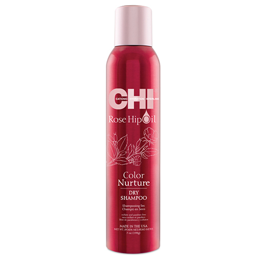 CHI Rose Hip Oil Dry Shampoo on white background
