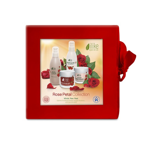 ilike Organics Rose Petal - Starter Kit on white background
