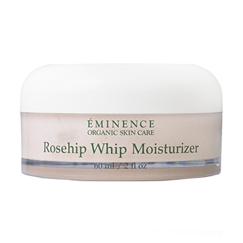 Eminence Organics Rosehip Whip Moisturizer on white background